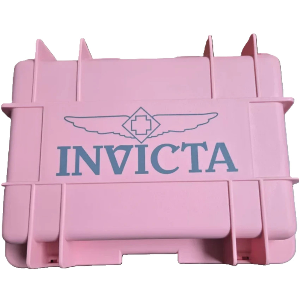 Invicta 8-Slot Dive Impact Watch Case. Pink. Grey 🌺